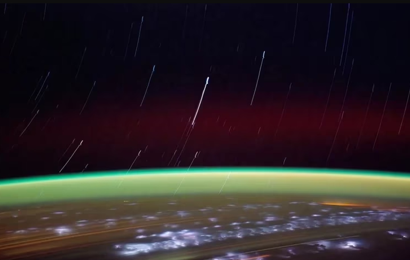Atmosphèreérico airglow