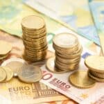 Euro coins and Bank notes