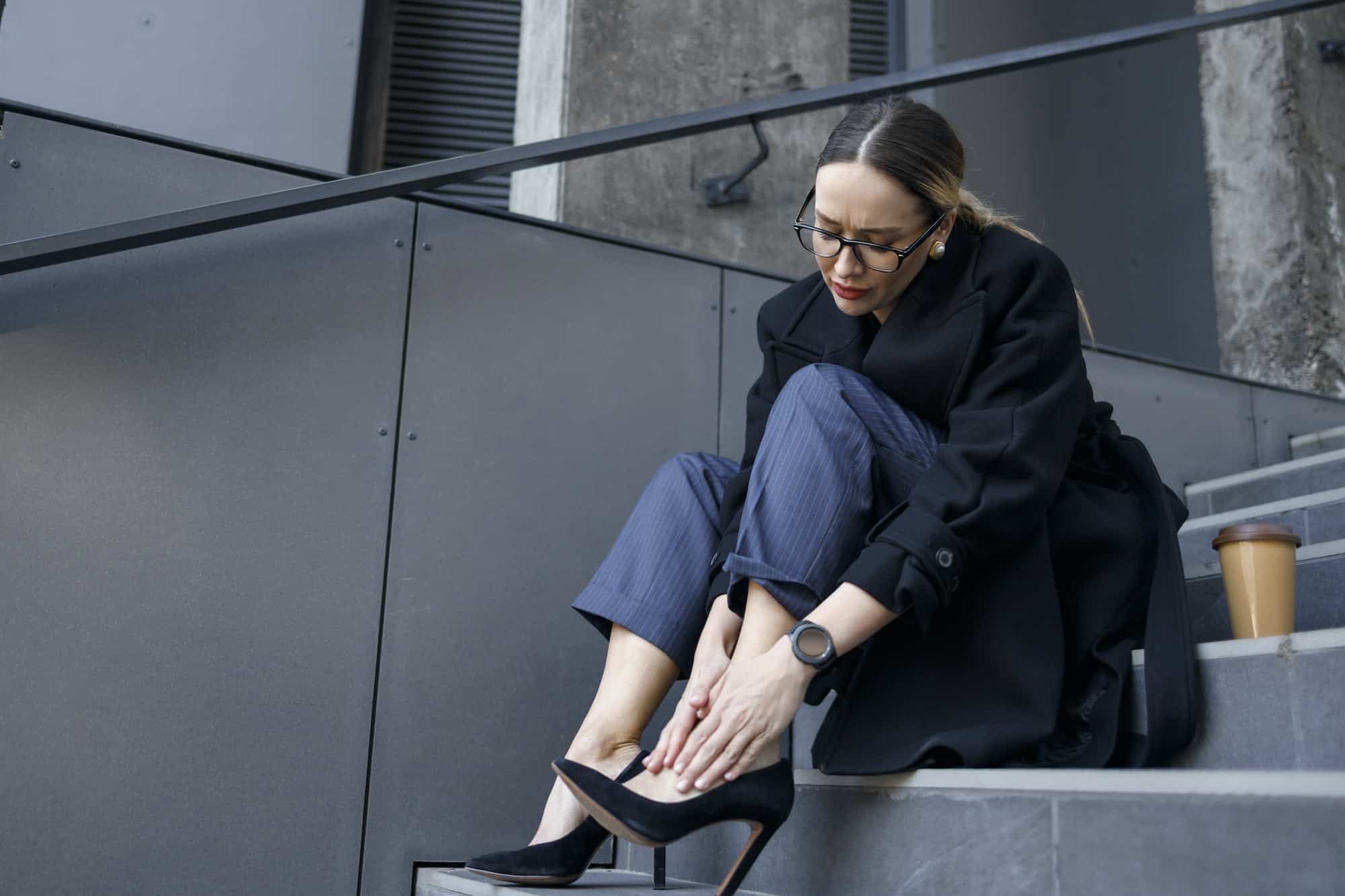 chaussures talons douleur