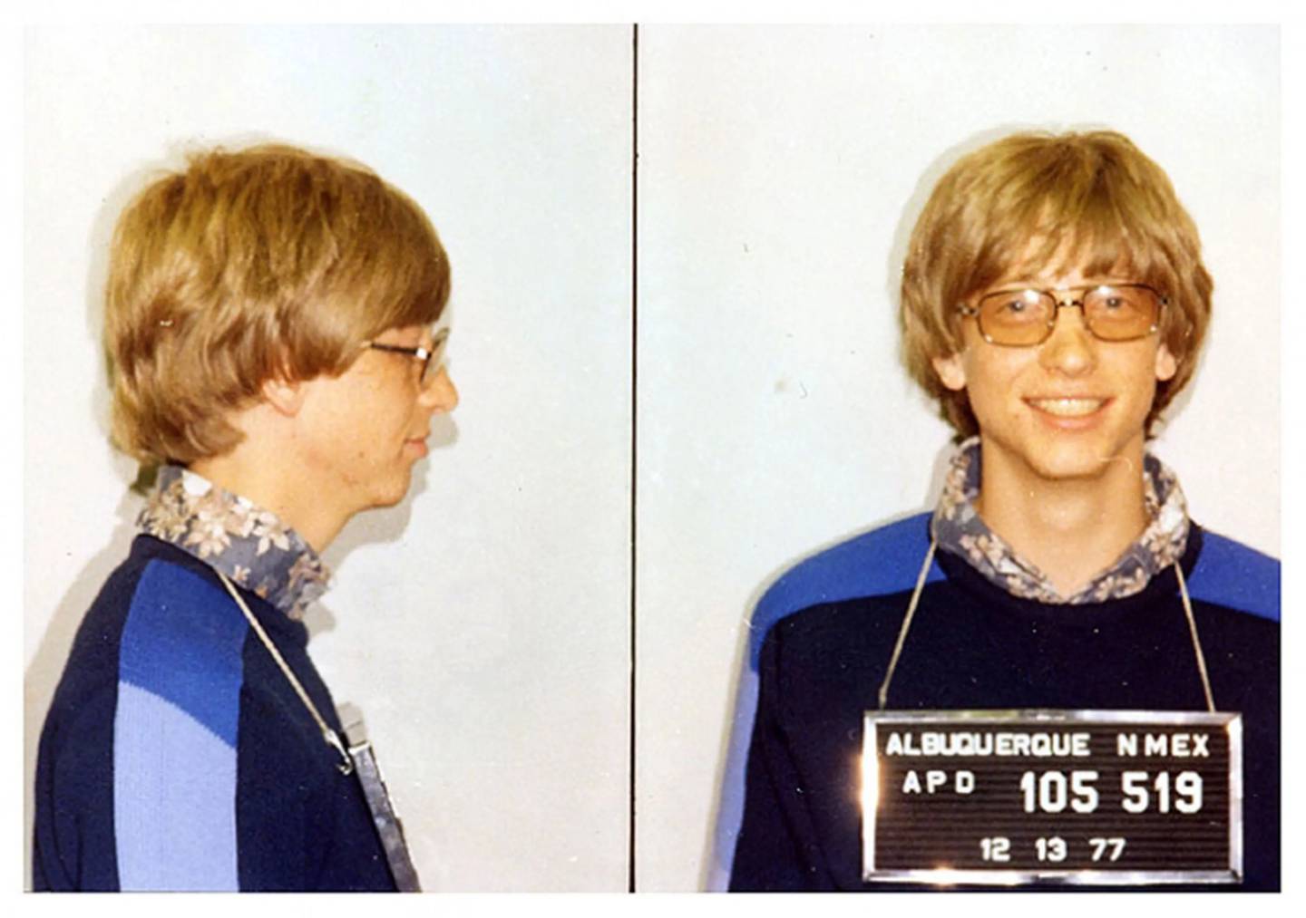 Nous racontons l'histoire de l'une des photos d'arrestation les plus curieuses de l'histoire de la technologie : celle de Bill Gates.
