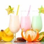 milk shakes aux fruits
