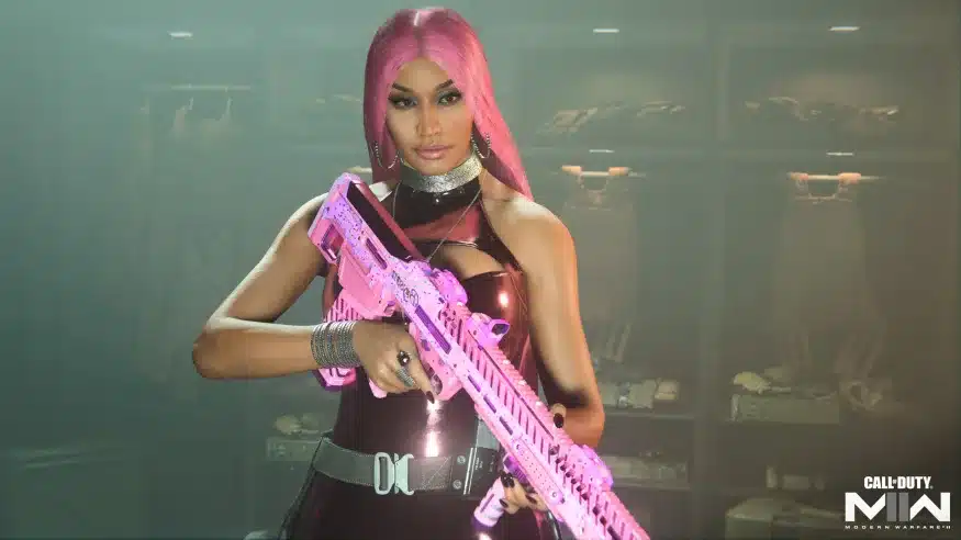 nicki minaj sera un personnage jouable dans call of duty