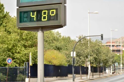 canicule thermometre 48 degres